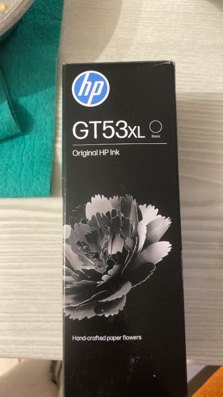 HP GT53XL Siyah Mürekkep Şişesi 1VV21AE