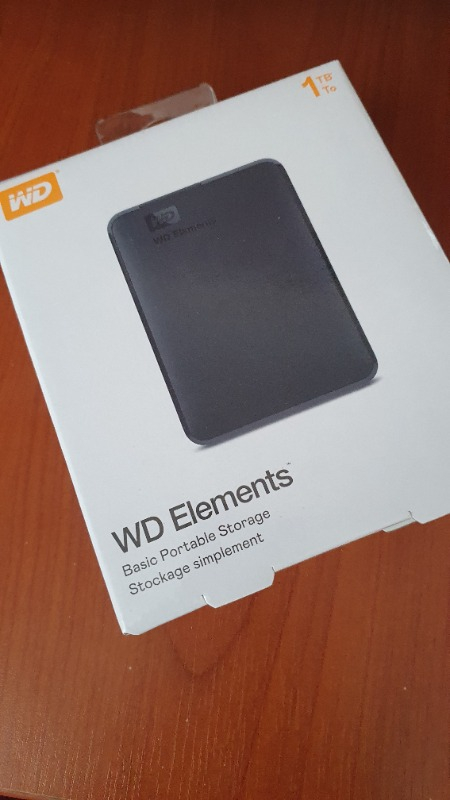 WD Elements 1TB 2.5' USB 3.0 Taşınabilir Disk (WDBUZG0010BBK-WESN)