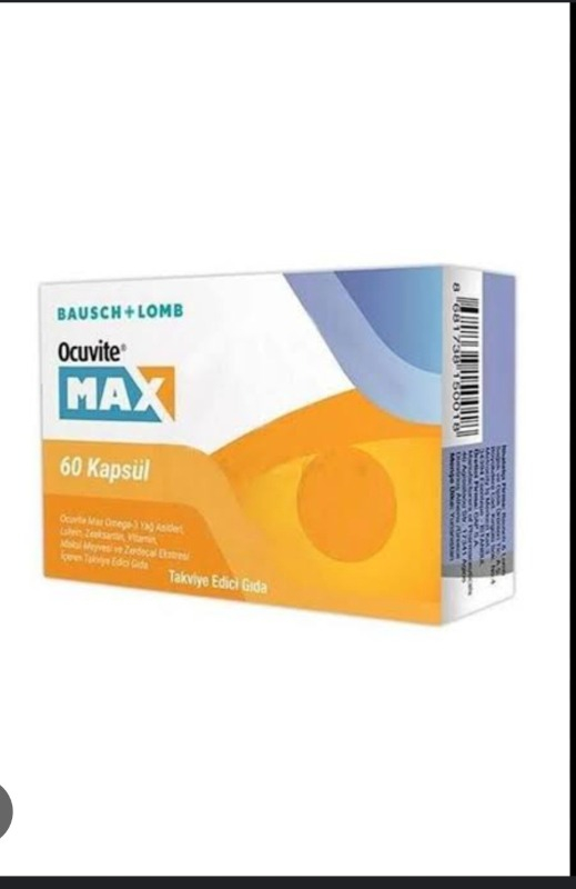 Bausch + Lomb Ocuvite Max 60 Kapsül 2 Adet
