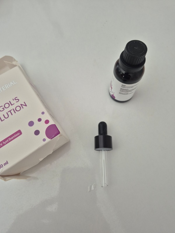 Raw Material Lugol's Solution İyot %2 Damla 30 ml