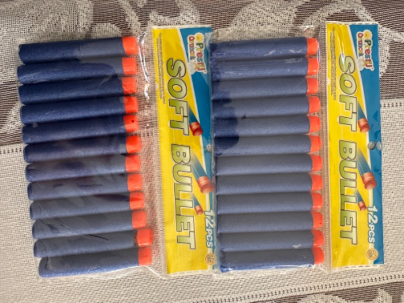 Prestij Oyuncak Soft Bullet Yedek Köpük Mermi