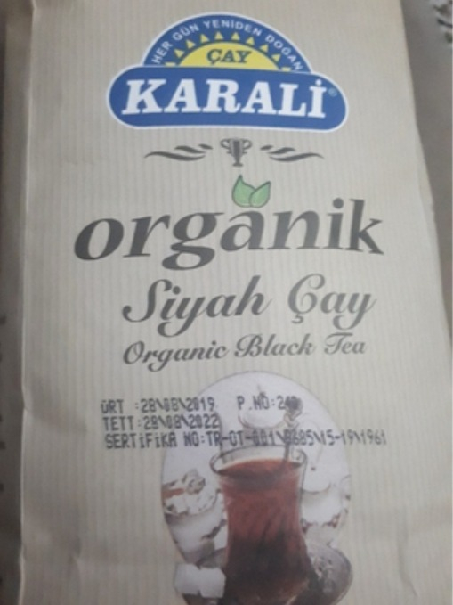 Karali Organik Dökme Çay 500 GR