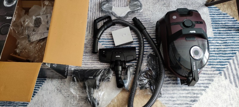 Fakir Filter Pro 800W Toz Torbasız Elektrikli Süpürge - Bordeaux