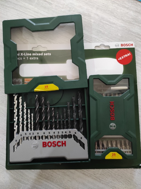 Bosch X-Line 15 Parça Delme 25 Parça Vidalama Ucu Seti + Tornavida