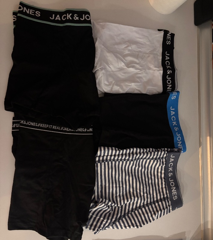 Jack & Jones Karışık 5'li Boxer Paketi - Tyler