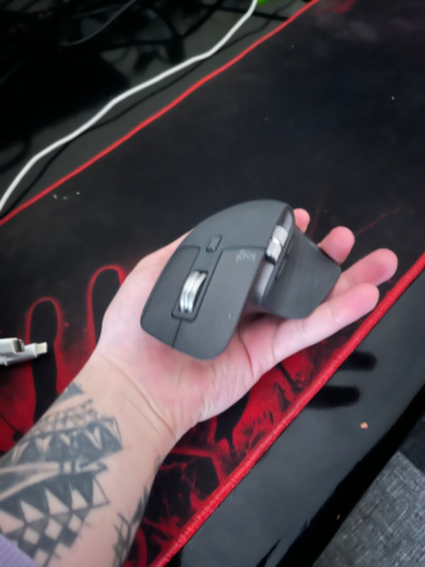 Logitech MX Master 3S Performans 8.000 DPI Optik Sensörlü Sessiz Kablosuz Mouse - Siyah
