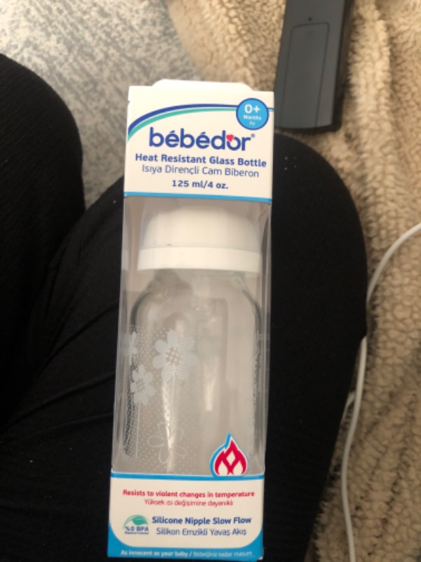Bebedor Isıcam Biberon Orta Akış (125 ml) / Mavi
