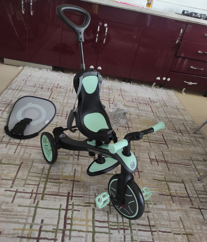 Globber Explorer 4in1 Trike Bisiklet - Mint Yeşili