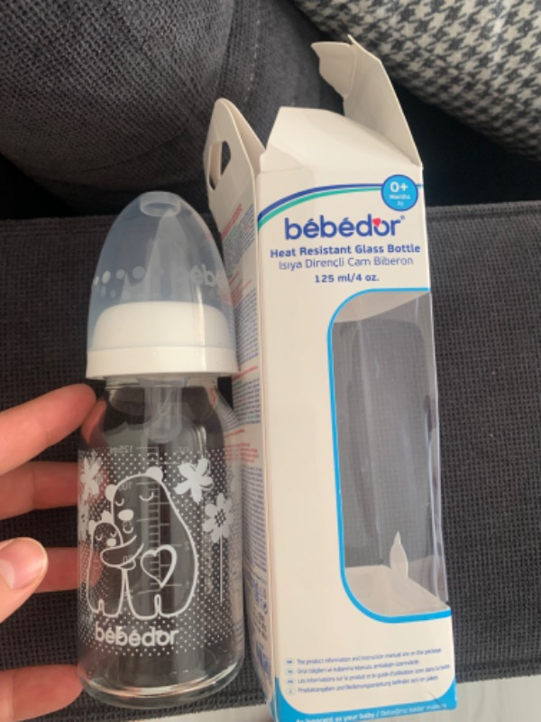 Bebedor Isıcam Biberon Orta Akış (125 ml) / Mavi