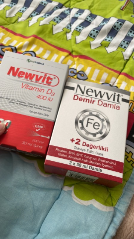 Newvit Demir Damla 2X50 ml
