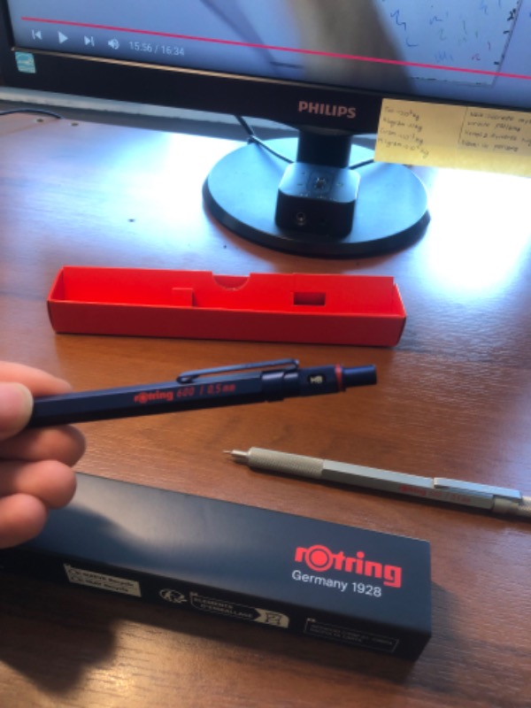 Rotring 2114266 600 Versaltil Kalem 0.5 Mavi