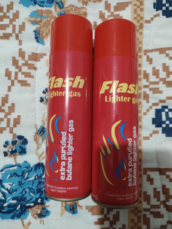 Flash Çakmak Gazı 270 ml 140 gr Doldurulabilir Çakmaklar İçin Yüksek Kaliteli Yakıt
