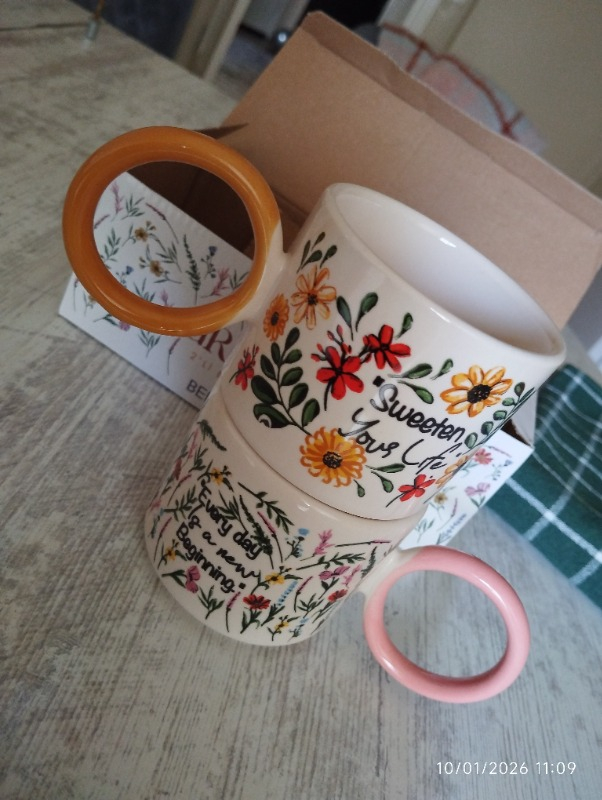Bella Maison Flores 2'li Fincan Seti (270 cc)