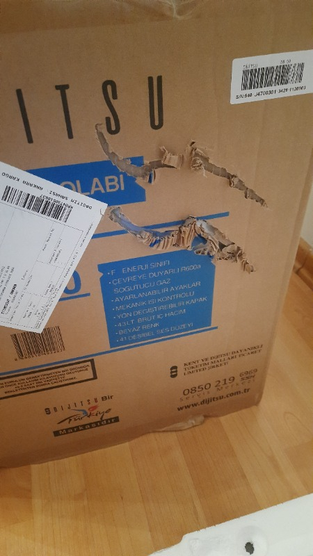 Dijitsu DB50 50 Lt Mini Buzdolabı