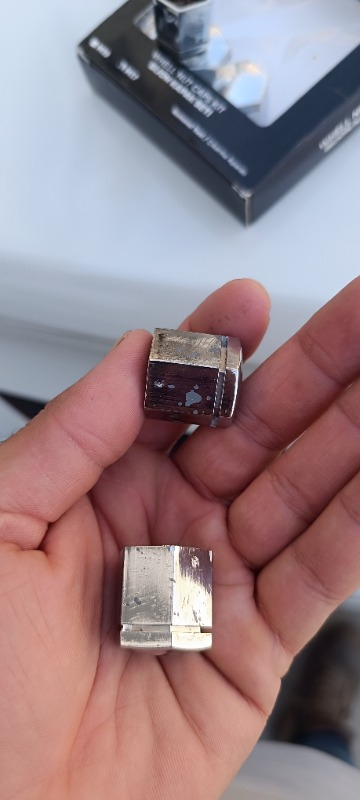 Otocraft Bijon Kapağı 17 mm Krom 20 Adet