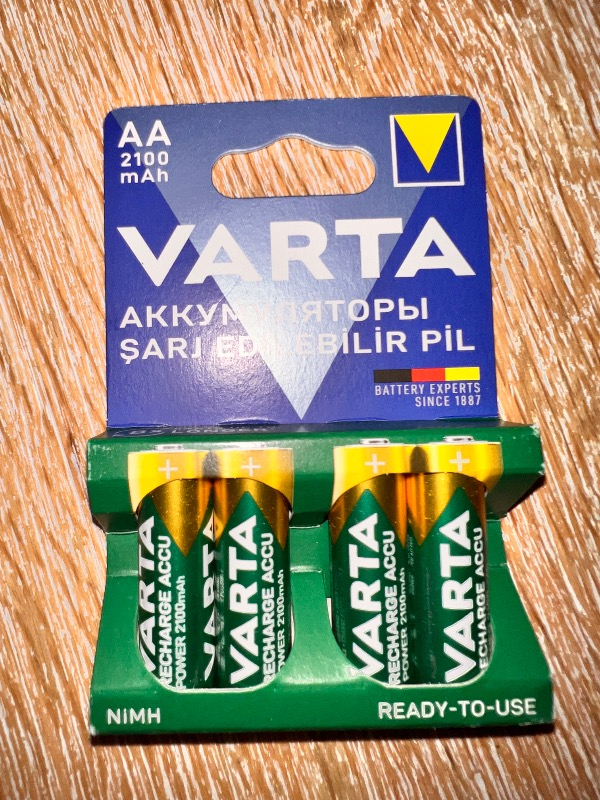 VARTA 2100mAh AA Şarj Edilebilir 4'lü Pil