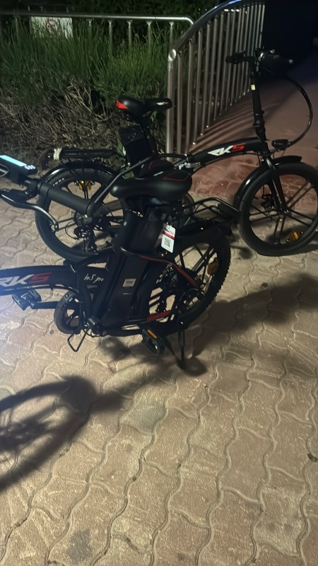 RKS  Elektrikli Bn5 Pro Katlanabilir Bisiklet Siyah
