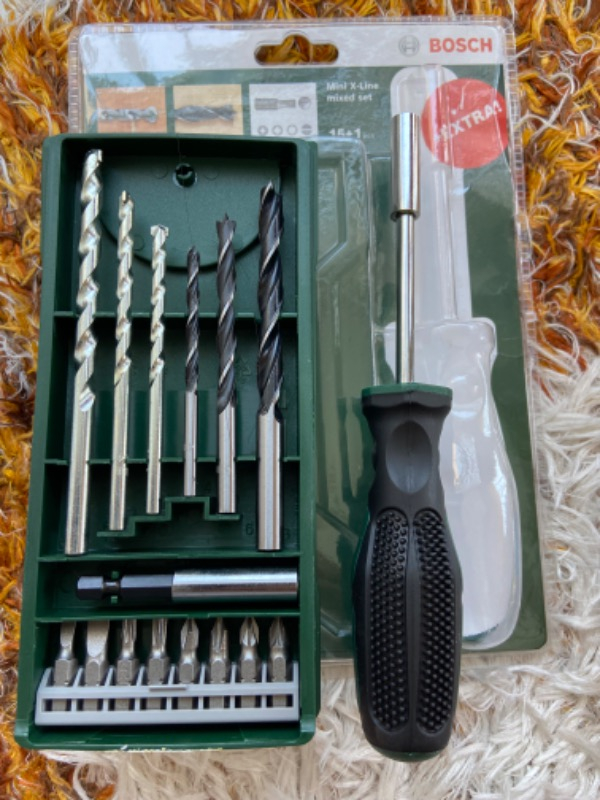Bosch X-Line 15+1 Vidalama&matkap Ucu Seti