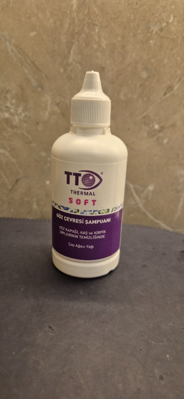 TTO Soft Göz Çevresi Şampuanı 125 ml – Çay Ağacı Yağlı Nazik Temizlik ve Hijyenik Göz Çevresi Bakımı