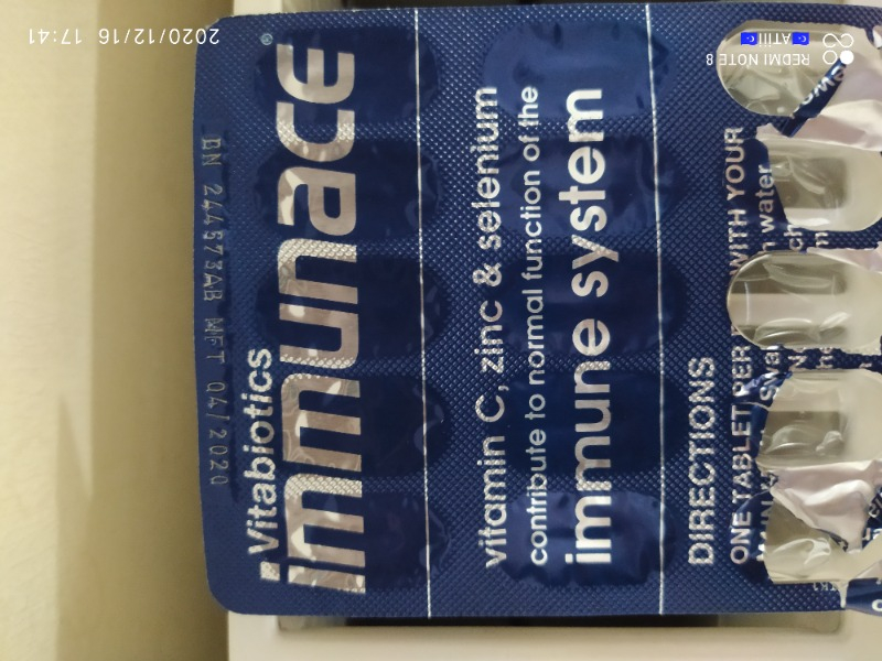 Vitabiotics Immunace 30 Tablet Multivitamin