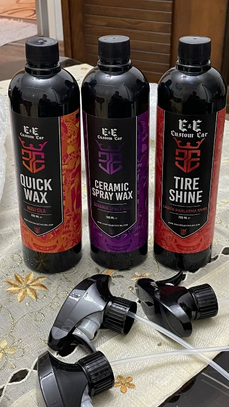 E&e Custom Car Tıre Shıne Lastik Parlatma Jeli 700 ml