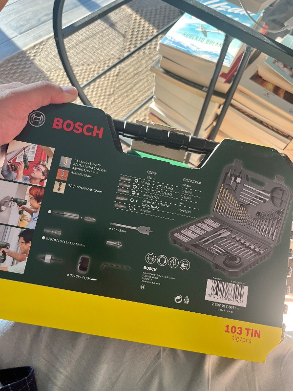 Bosch 103 Parça Delme Vidalama Seti 2607017367