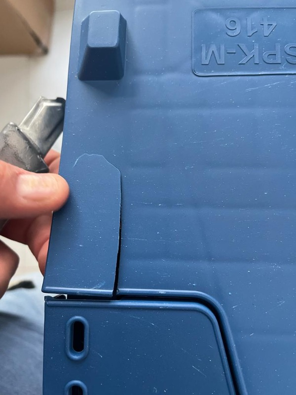 Sembol Plastik Spkm 416 Kapalı Konik Menteşeli Kasalar