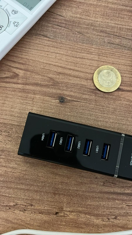 Alfais 4360 4 Port USB 3.0 Hub Switch Çoklayıcı Çoğaltıcı Adaptör