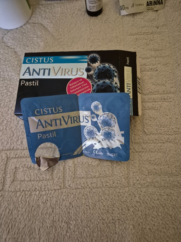 Antivirus Pastil Grip 10 Adet