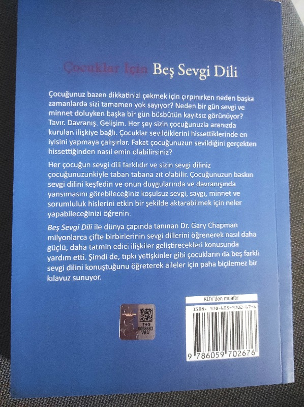 Çocuklar İçin Beş Sevgi Dili