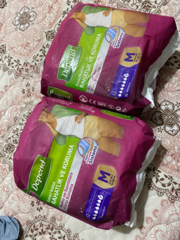 Depend Emici Külot Kadın Orta 10+10 Avantaj Paket