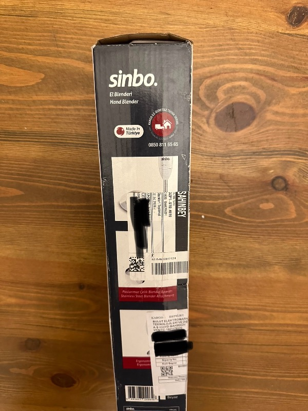 Sinbo 300W Sürahili Smoothie Blender - Güçlü Motor, Ergonomik Tasarım ve Paslanmaz Çelik Bıçak