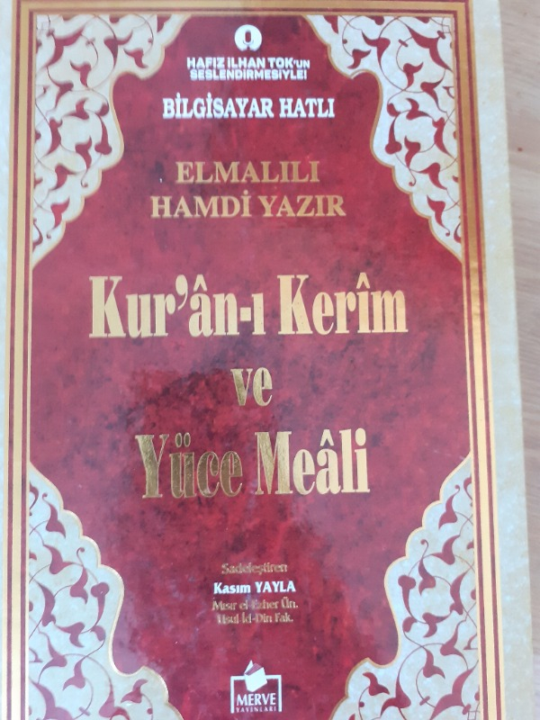 Kuranı Kerim Metinsiz Yüce Meali Orta Boy - Elmalılı Hamdi Yazır