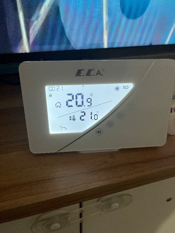 Eca Poly Touch 400W Kablosuz Oda Termostatı