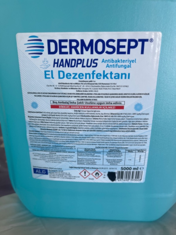 Dermosept Handplus El Dezenfektanı 5 Lt