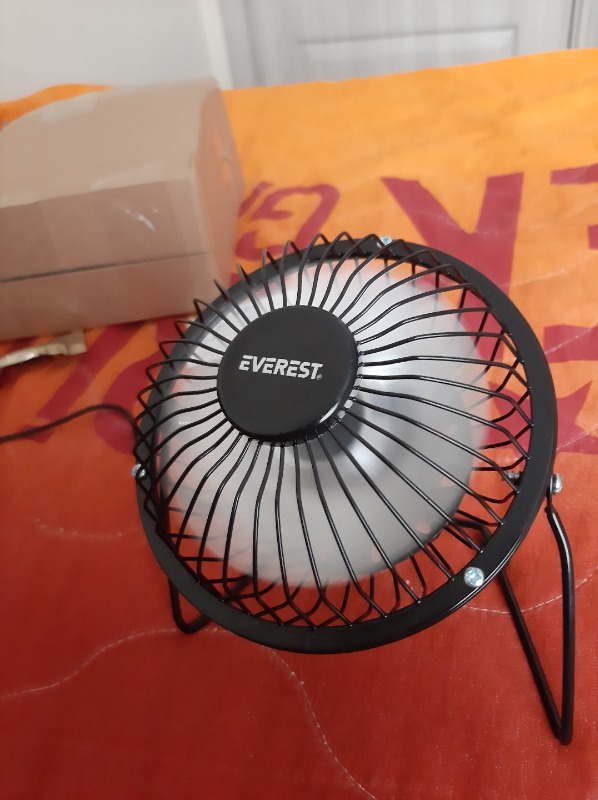 Everest USB Metal Masa Üstü Vantilatör EFN-482