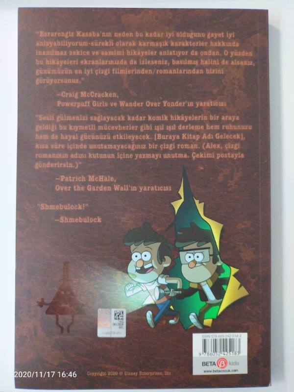 Disney Esrarengiz Kasaba Kayıp Efsaneler - Alex Hirsch