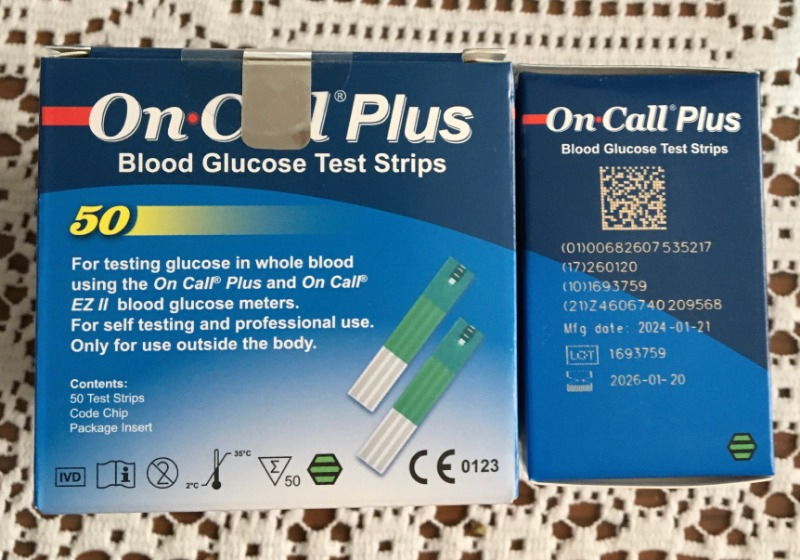 On Call Plus Oncallplus Kan Şekeri Ölçüm Stribi X6KUTU (300ÖLÇÜM)