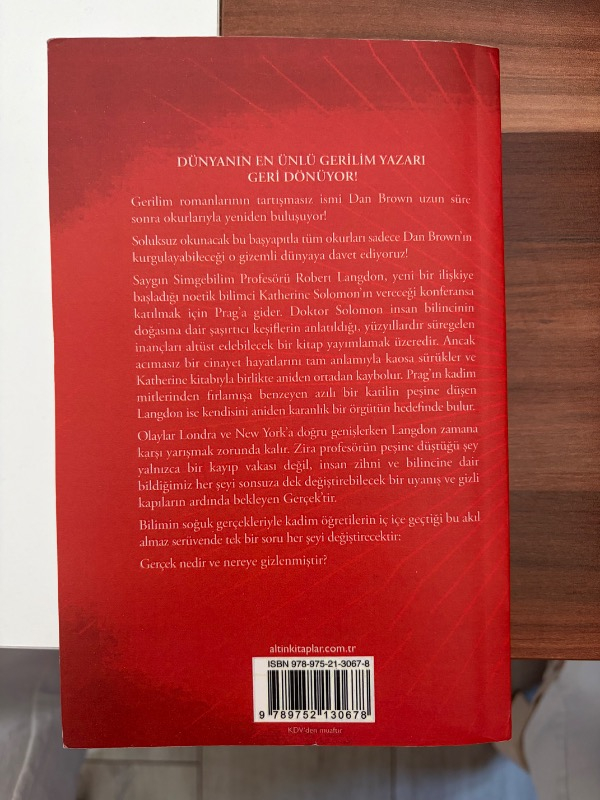 Altın Kitaplar Sırların Sırrı -Dan Brown