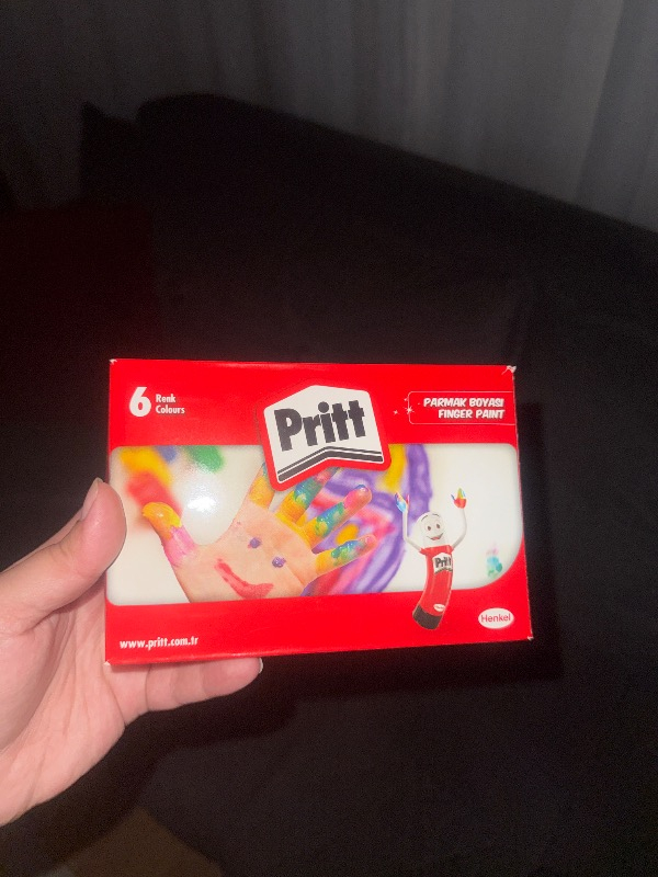 Pritt Parmak Boyası 6 Renk 30 ml