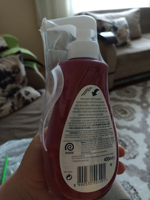Veet Tüy Dökücü Krem Bacak & Vücut Bölgesi Hassas Ciltler 400 ml