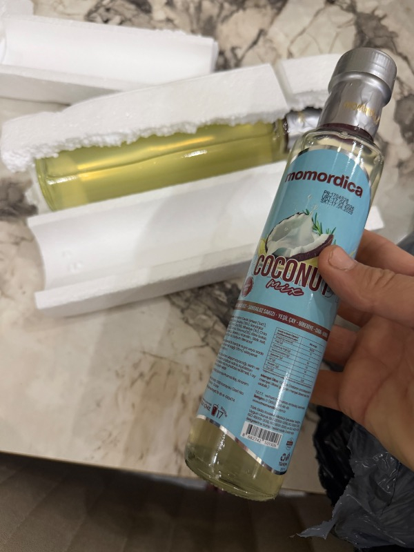 Momordica Coconut Mix - 250 ml Şurup, Hindistan Cevizi Aroma ve Doğal Tatlandırıcı İçerir