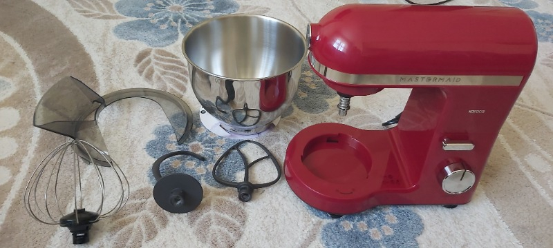 Karaca Mastermaid Chef Stand Mikser Red 1500W 5 Lt