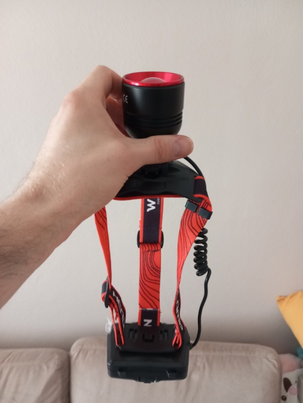 WS-2080 Profesyonel 3000 Lümen 40 Watt Kafa Lambası