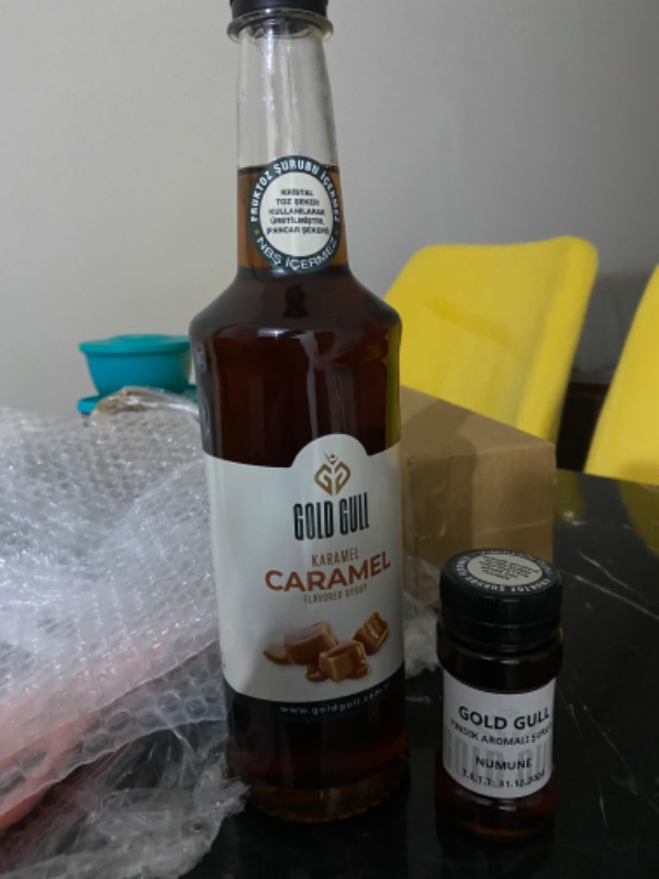 Gold Gull Karamel Aromalı Kahve & Meyve Şurubu