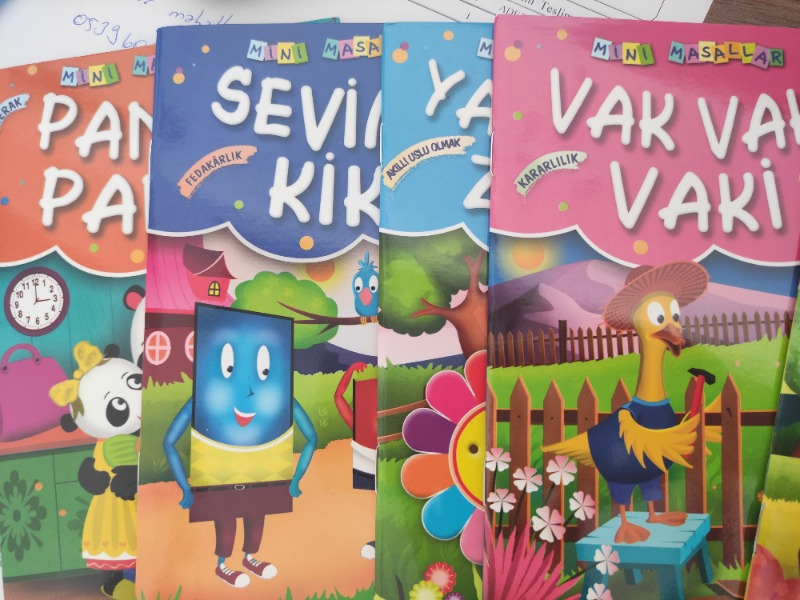 Mini Masallar Seti 1 (10 Kitap) - Müjgan Şeyhi