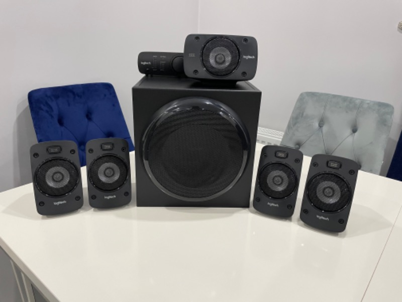 Logitech Z906 500 Watt 5.1 Surround Ses Hoparlör - Siyah
