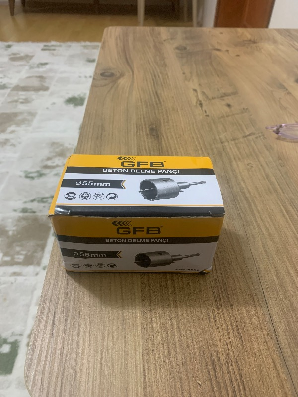 Gfb 55MM Beton Delme Panç