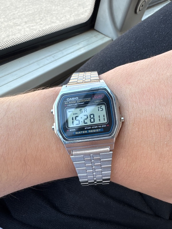 Casıo A159W-N1DF Retro Unisex Kol Saati