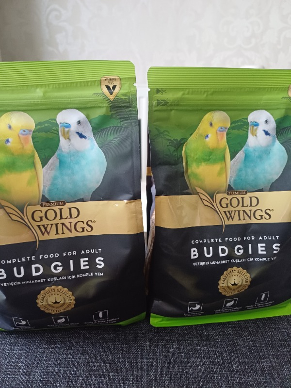 Gold Wings Premium Paraket Yemi 1 kg